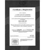 OHSAS18001国际健康体系认证