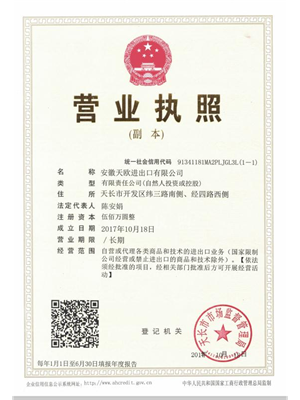 安徽天欧进出口有限公司